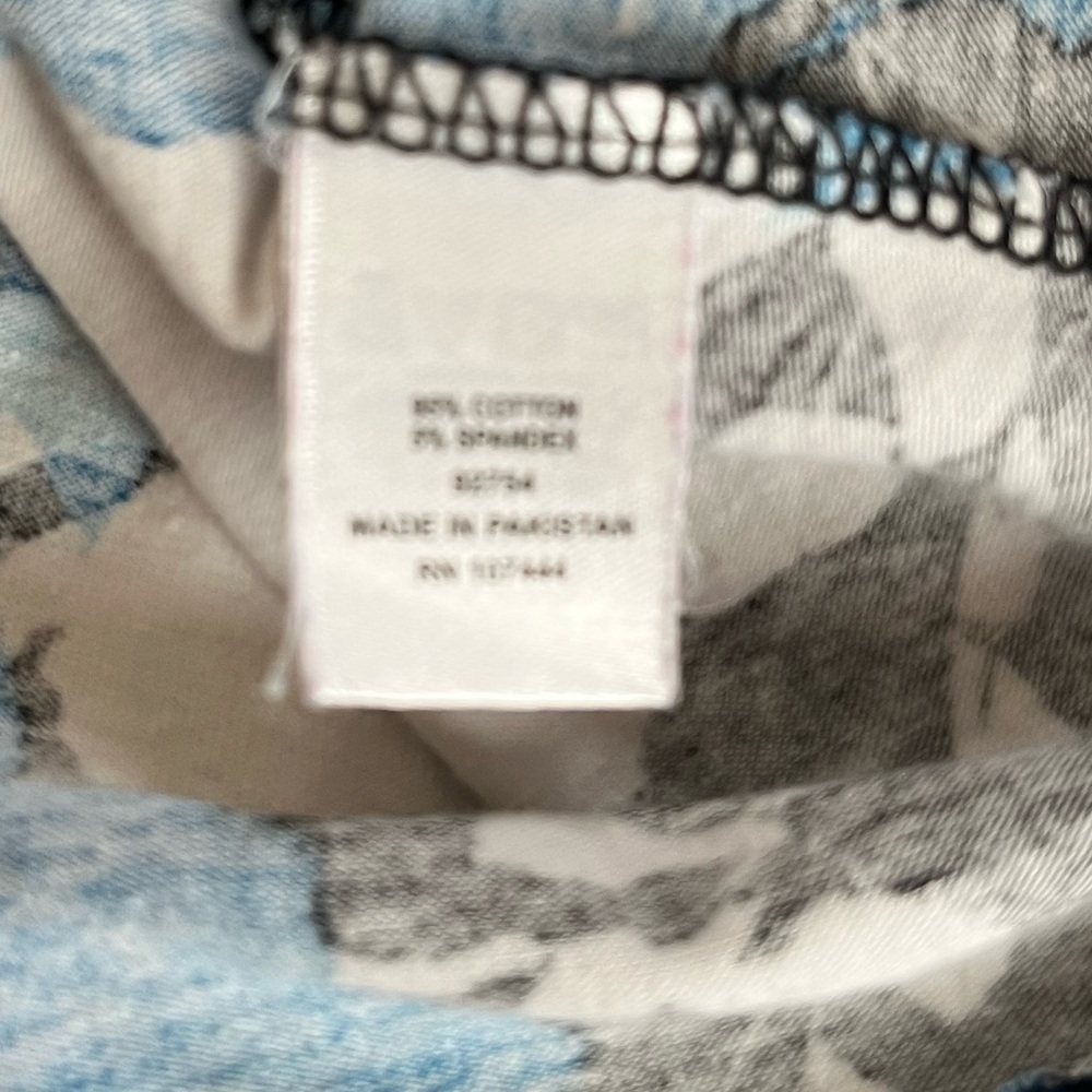 Jessica London Cotton Blend Floral Blouse Women’s size 18/20 - Picture 12 of 15
